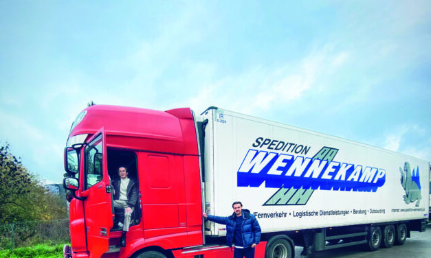 Leidenschaft Logistik bei Spedition Wennekamp