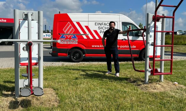 Ein reservierter Parkplatz für die Nacht